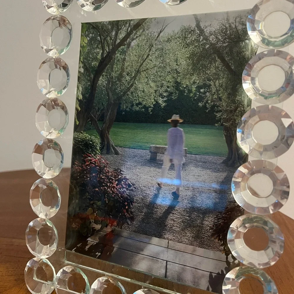 Z Gallerie 5x7 Picture Frame with Crystal Accents